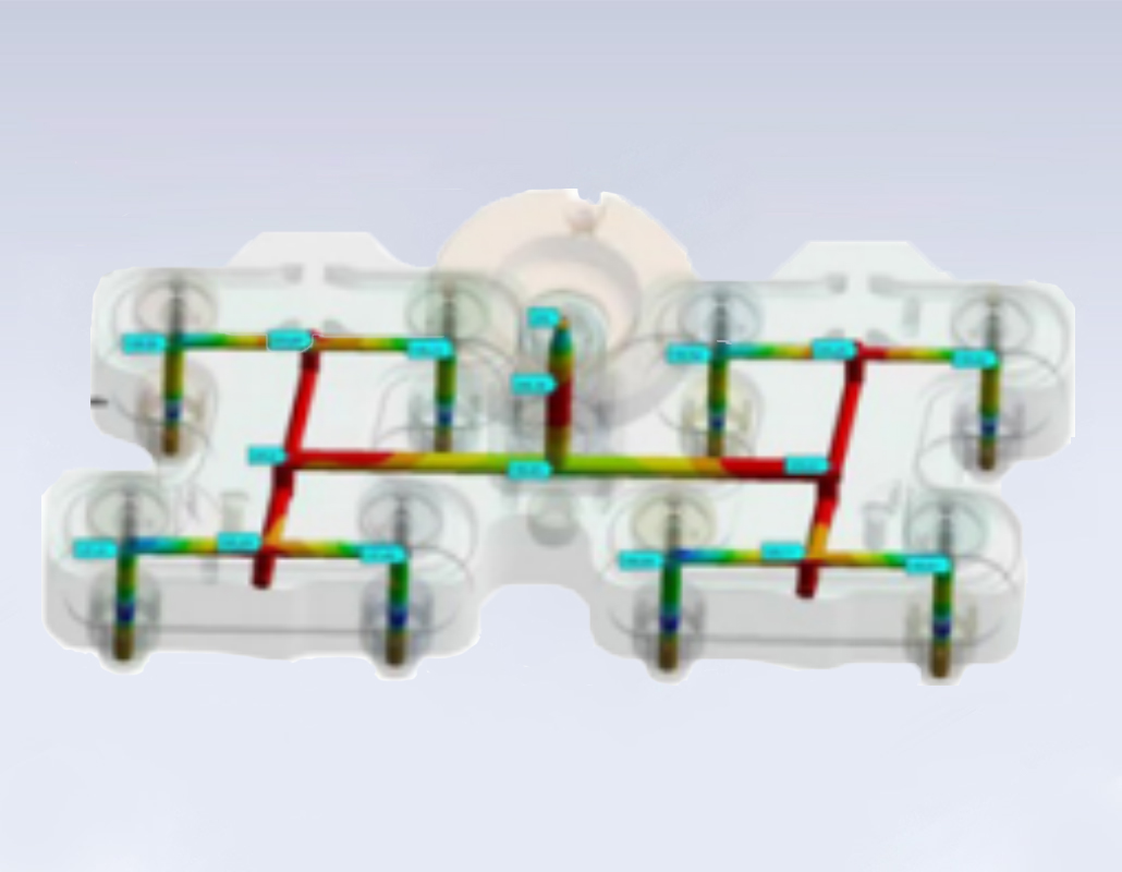 Hot runner thermal analysis