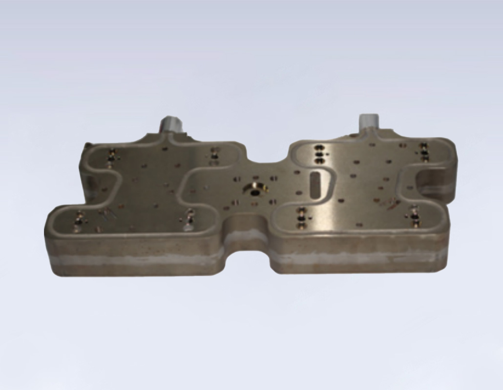 TWO-PCS splitter plate