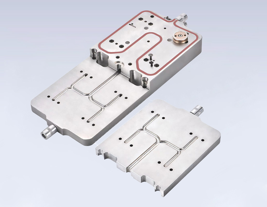 TWO-PCS splitter plate