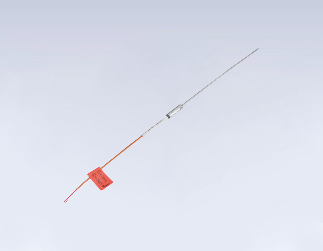 Temperature sensing line