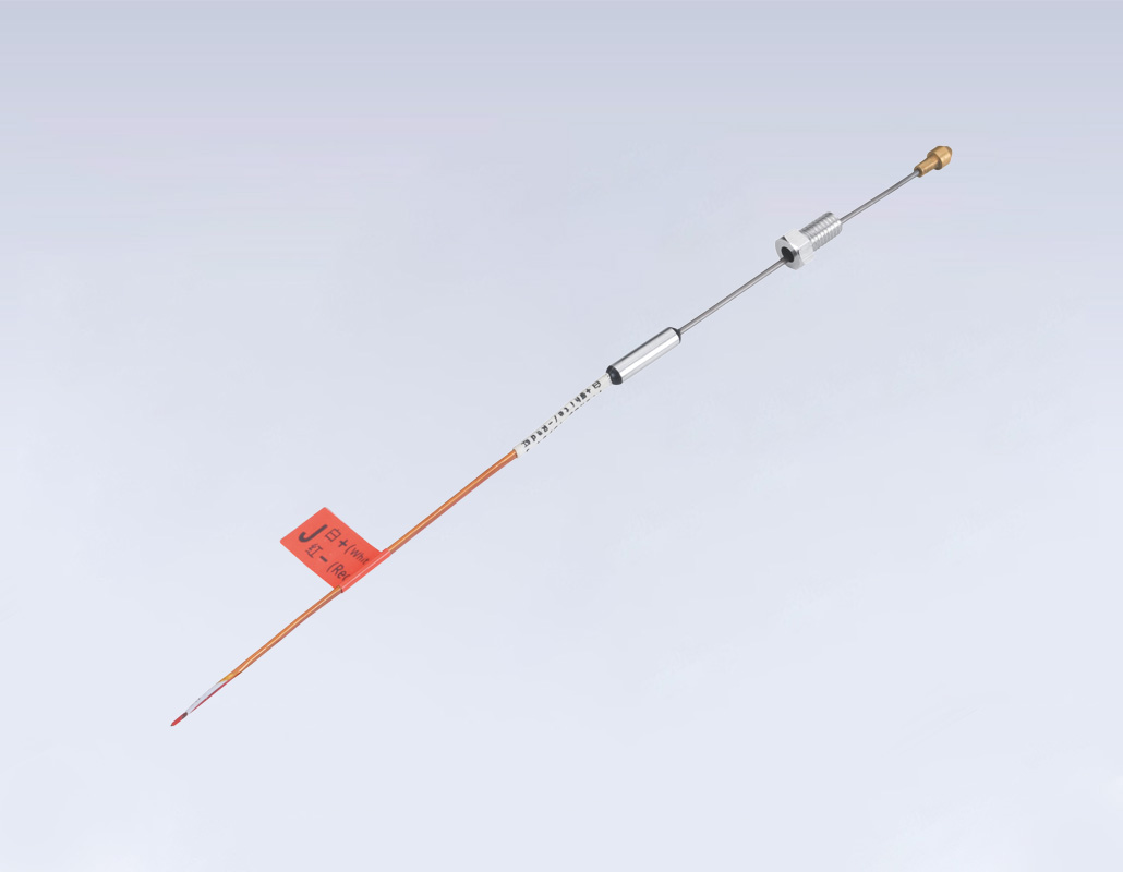 Temperature sensing line